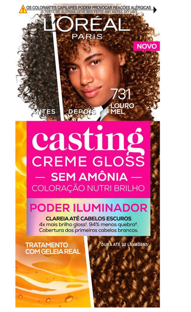 COLOR CASTING CREME GLOSS 731 LOURO MEL
