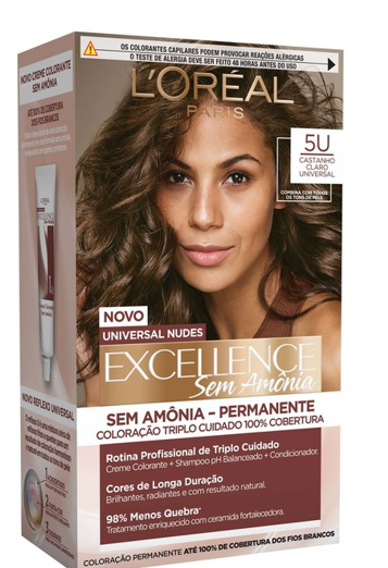 COLOR EXCELLENCE SEM AMONIA 5U CASTANHO CLARO UNIVERSAL