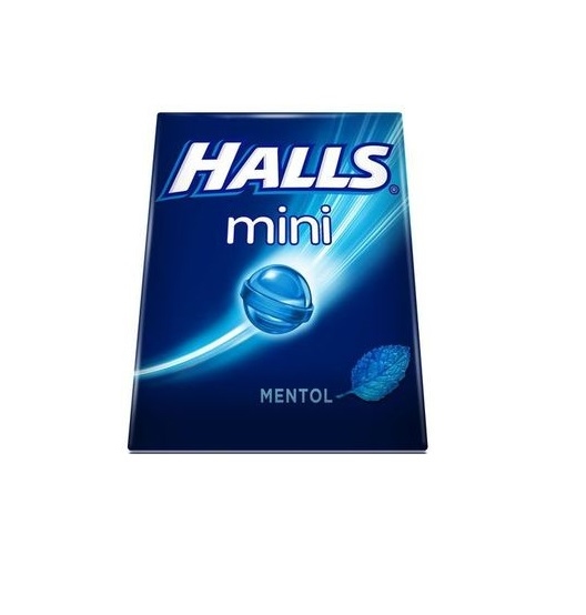 Drops Halls Mini Menthol (18X15G)